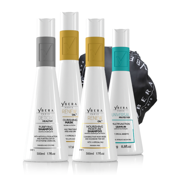 Pack curly hidratación y definición de Ybera Paris. premium