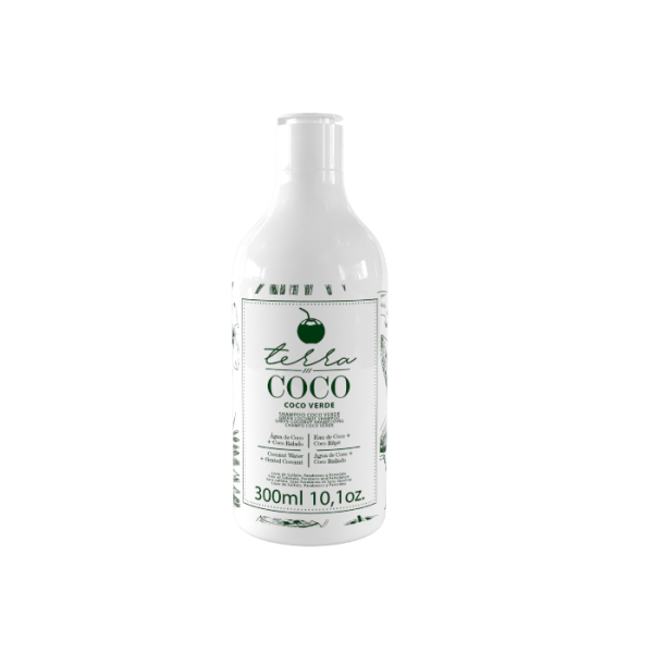 champú de coco verde